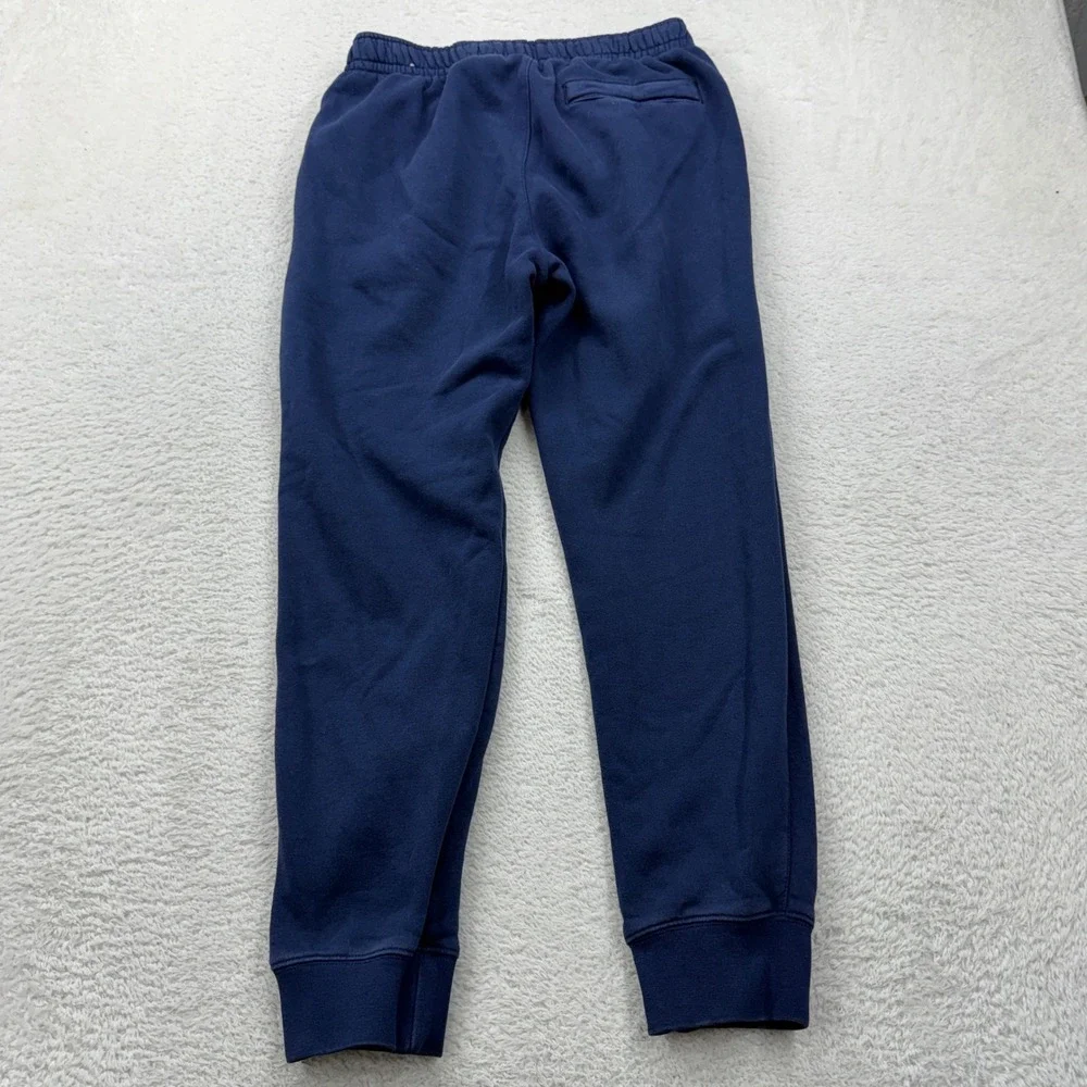 Nike Mens Fleece Joggers Navy Blue Tapered Sweatpants Medium‎ BV2671-410